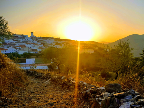Puesta del Sol en Alcudia de Monteagud